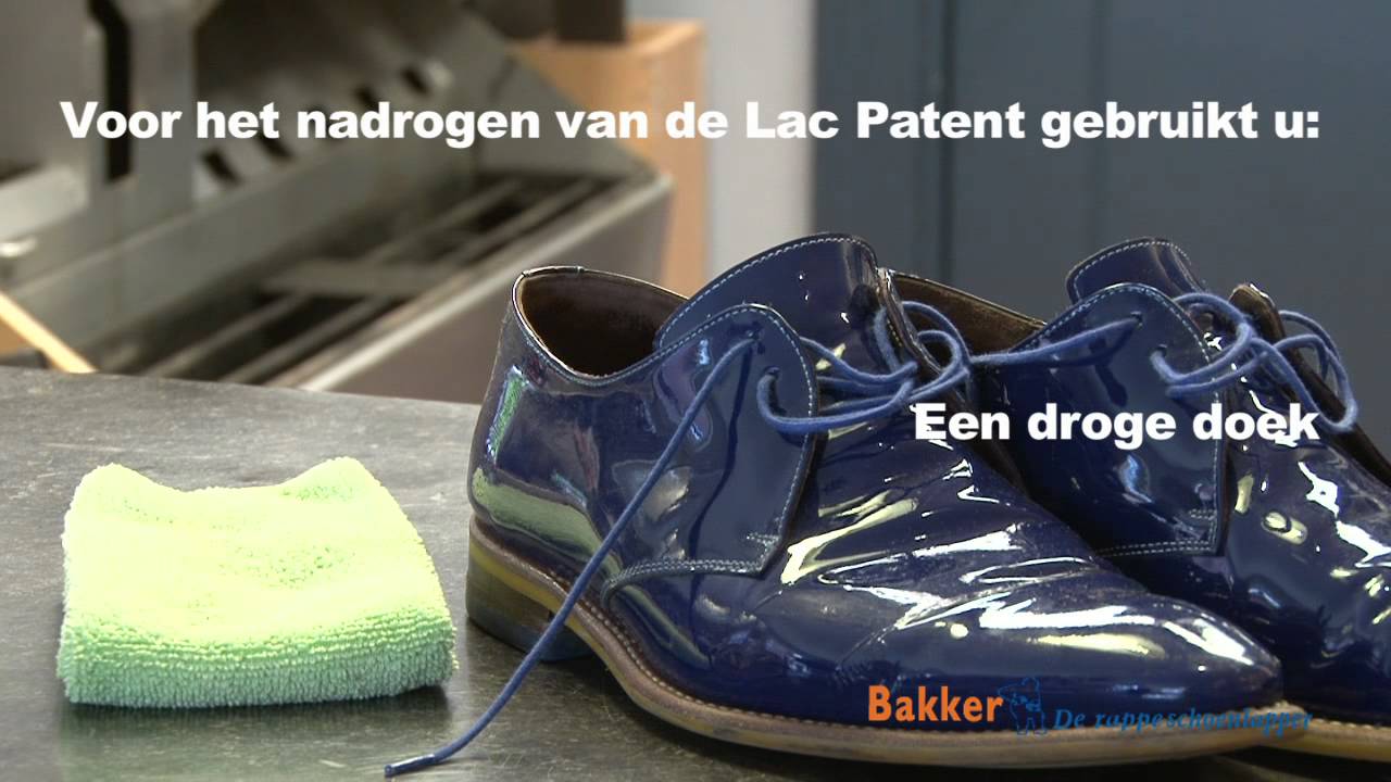 bijstand Mineraalwater Mars Instructievideo: lakleer schoenen en laarzen onderhoud - YouTube