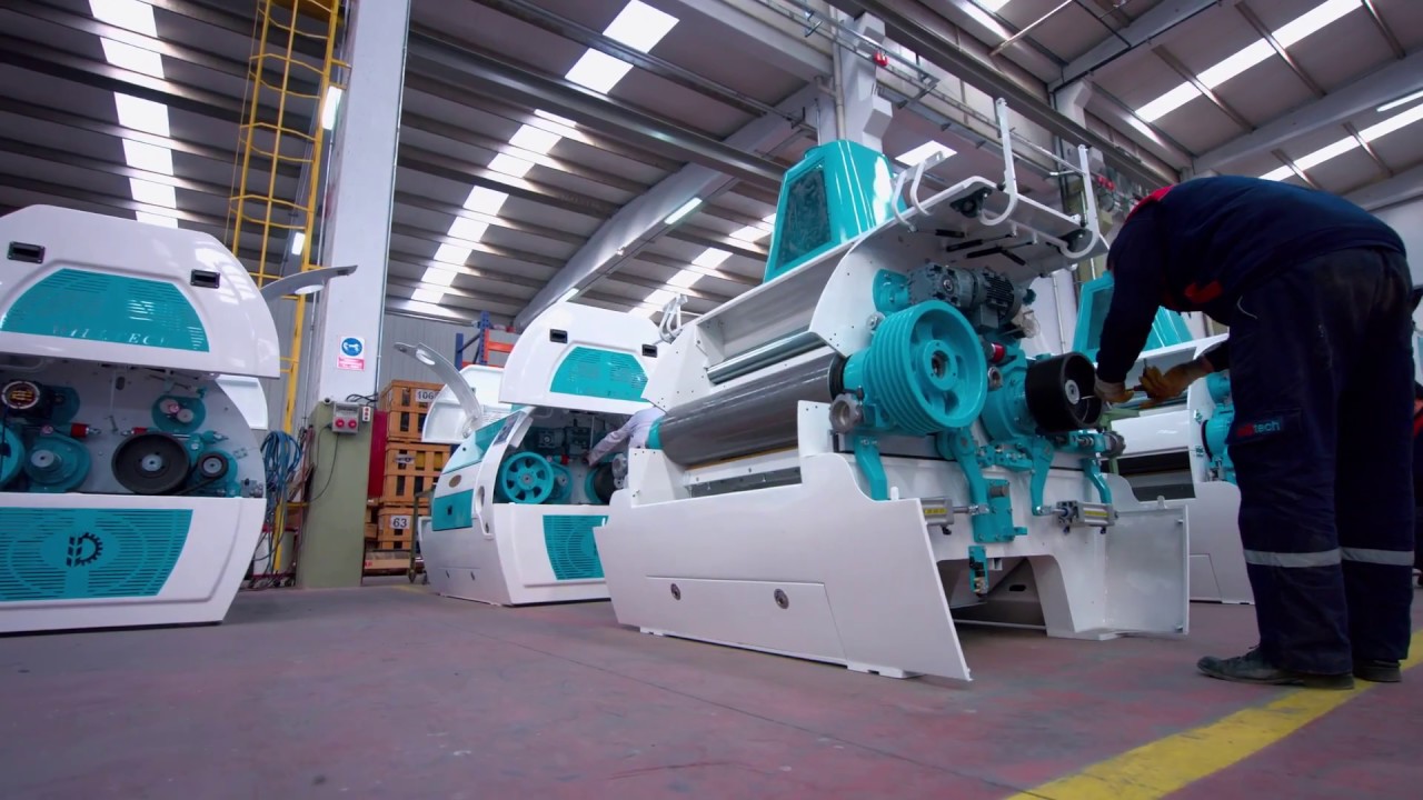 MILLTECH Flour milling machinery YouTube
