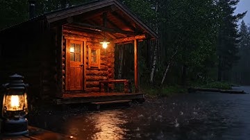 Listen to the rain on the forest path, relax, reduce anxiety, and sleep deeply