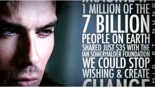 Ian Somerhalder ►&quot;My Birthday Project! Most important thing I&#39;ve ever asked to anyone!&quot;@HicEtNunc