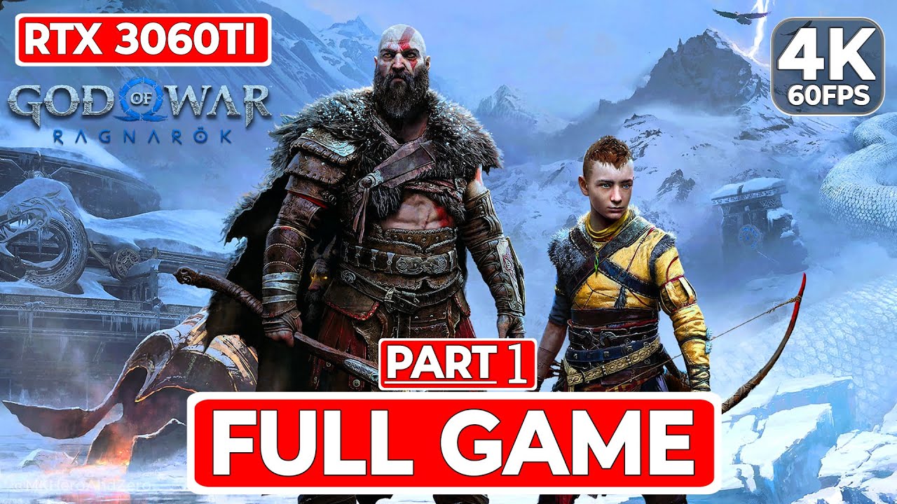 GOD OF WAR RAGNAROK PC Gameplay Walkthrough Part 1 FULL GAME [4K 60FPS ULTRA] - No Commentary ...
