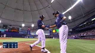 Nyytb Dykstra Records His First Major League Homer