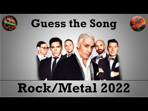 Guess the Song - Rock & Metal Released in 2022 | QUIZ