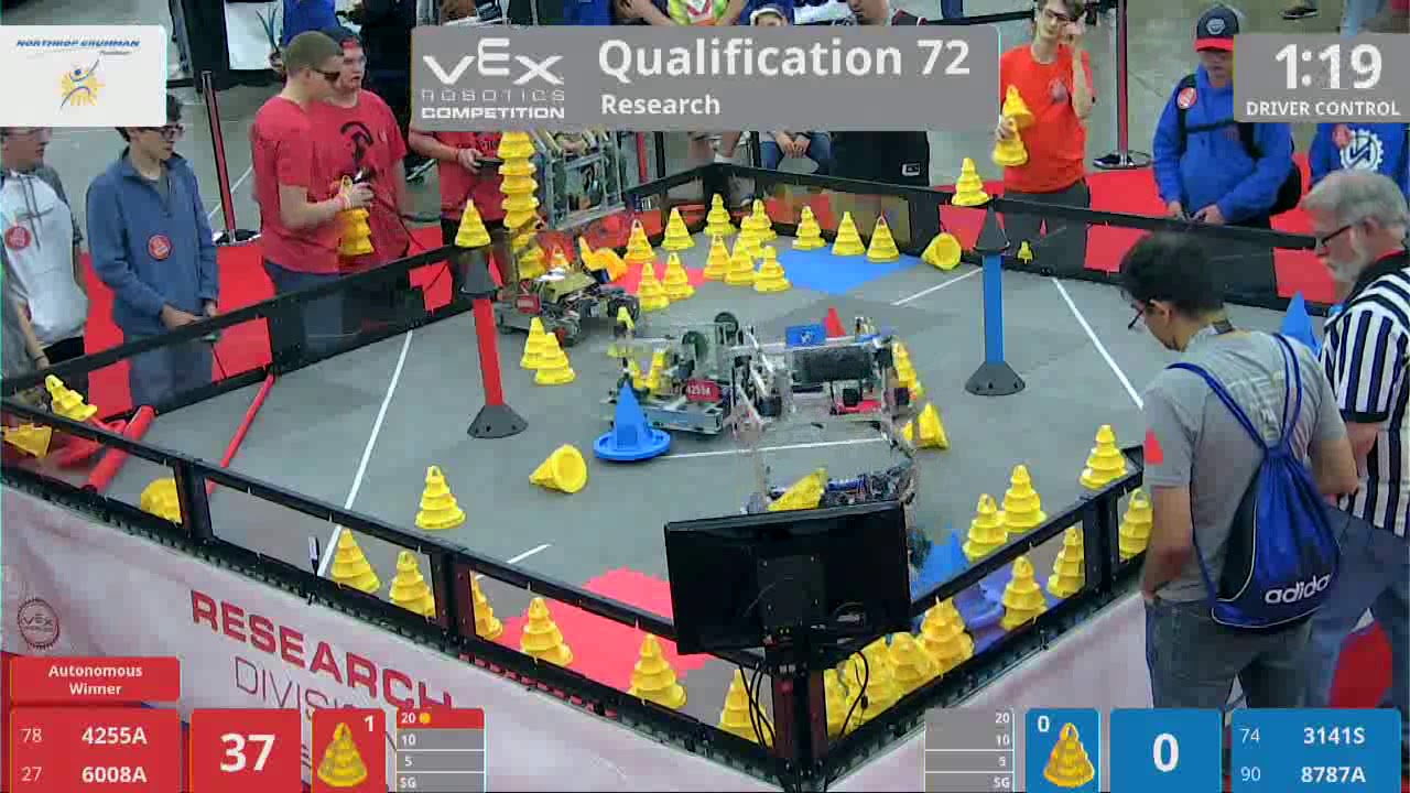 2018 VRC Res Q72 - 4255A 6008A vs 3141S 8787A - 103 to 52