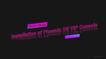 Installation Tutorial of Phoenix OS VIP Console Mod