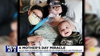 Valley mom celebrates new lease on life after double lung transplant