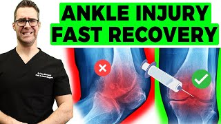 BEST Broken Ankle Fracture & Sprained Ankle Recovery TIPS [Top 25]