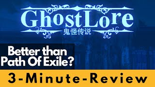 GhostLore Review In 3 Mins - Indie Game with Diablo / Hack & Slash ARPG and Stardew Valley elements