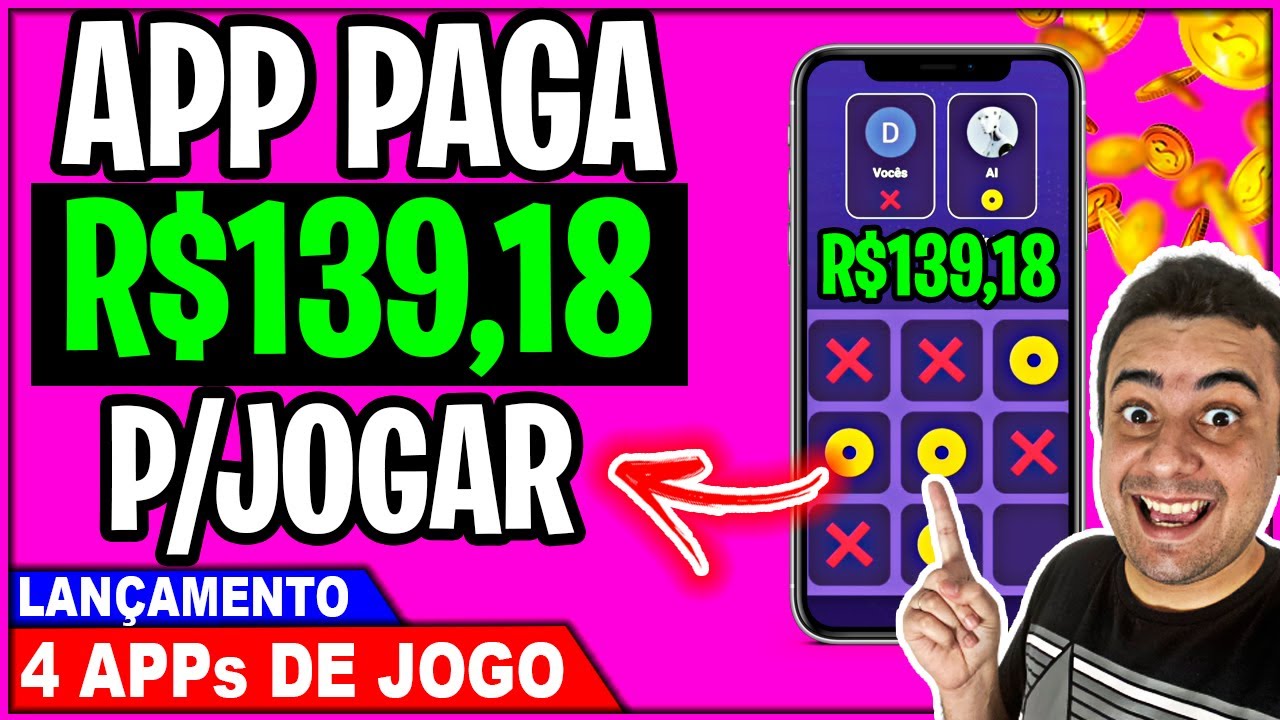 [LANÇAMENTO] APP com 4 JOGOS que GANHA DINHEIRO DE VERDADE – Como Ganhar Dinheiro