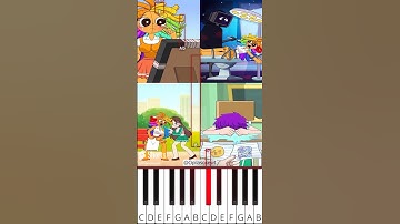 Poppy playtime vs Squid game backstory Complete Edition 4😅 (@Opilasokewt) - Octave Piano Tutorial