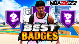 the BEST BADGES in NBA 2K22 | BEST FINISHING, SHOOTING, PLAYMAKING & DEFENSIVE BADGES
