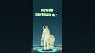 Evolving shiny Unicorn 🦄 ✨ || Ponyta community day #anime #gaming