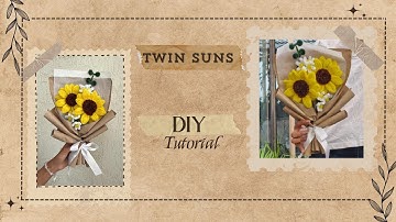 Make Your Own Twin Sun Flower – DIY Kit Tutorial!