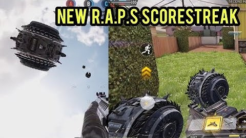 New R.A.P.S Scorestreak Gameplay in COD Mobile | Call of Duty Mobile