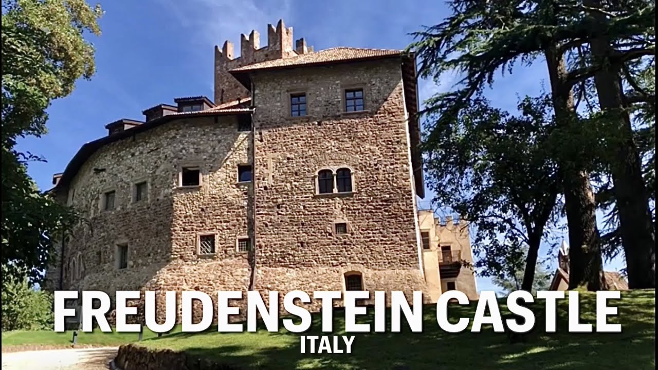 GOTHIC CASTLE - Schloss Freudenstein, South Tyrol, Italy