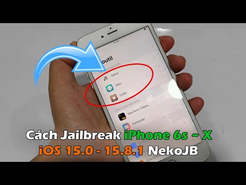 Hướng Dẫn Jailbreak iOS 15.0 - 15.8.1 | iPhone 6s - X  NekoJB