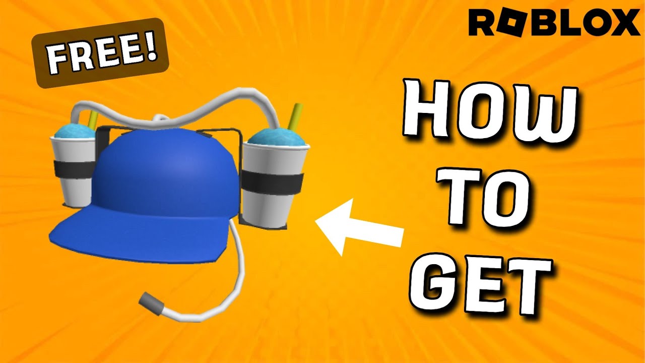 EPIC FREE ACCESSORY! HOW TO GET Soda Drinking Hat! (ROBLOX DAVE