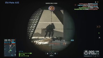 Old clip?! Battlefield Hardline multikill with AWM sniper