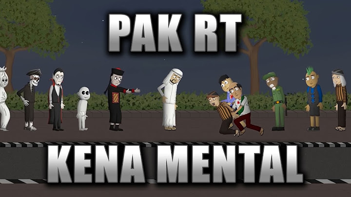 Pak RT Kena Mental - Animasi Horor Kartun Lucu - WargaNet Life
