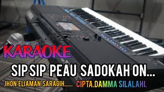 SIPSIP PEAU SADOKAH ON-JHON ELIAMAN SARAGIH(KARAOKE HD) LAGU SIMALUNGUN