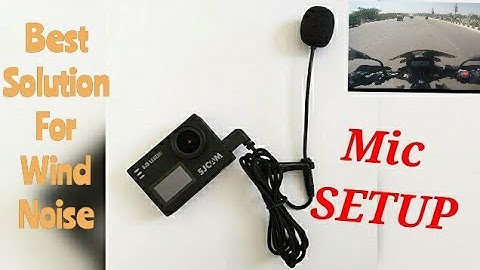 SJCAM Wind Noise Problem Solved