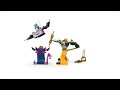 Video: LEGO® 71804 NINJAGO Arin kaujas robots