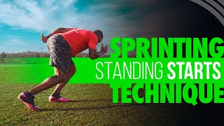 Sprinting Technique | How to Perform Standing Starts (aka 2 Point Starts)