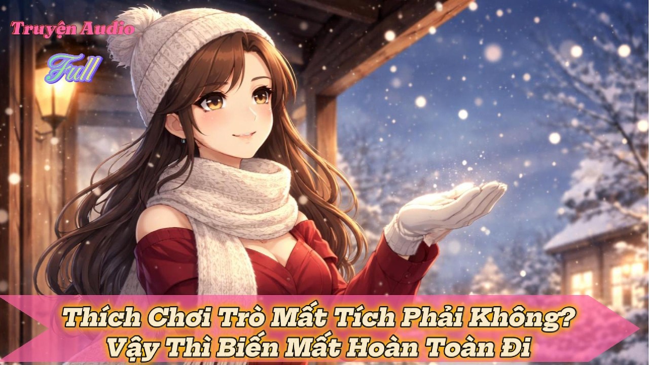 [Truyện Audio] Full - Thích Chơi Trò Mất Tích Phải Không? Vậy Thì Biến Mất Hoàn Toàn Đi.