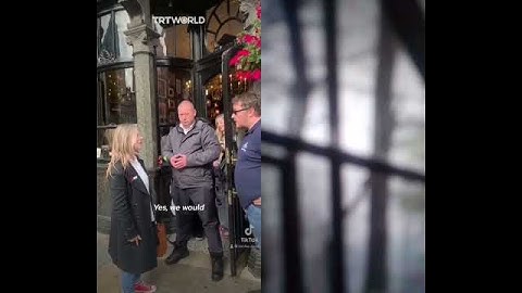 # UK Pub Denied Entry For Wearing Palestinian Flag Badge #