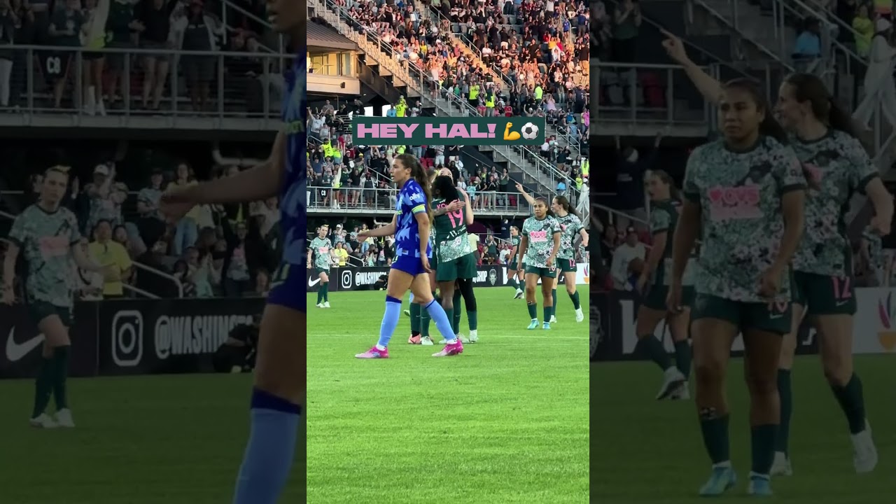 HAL’S FIRST GOAL OF THE SEASON! 🗣️💪 #goal #nwsl #soccer #washingtonspirit | 05.30.26