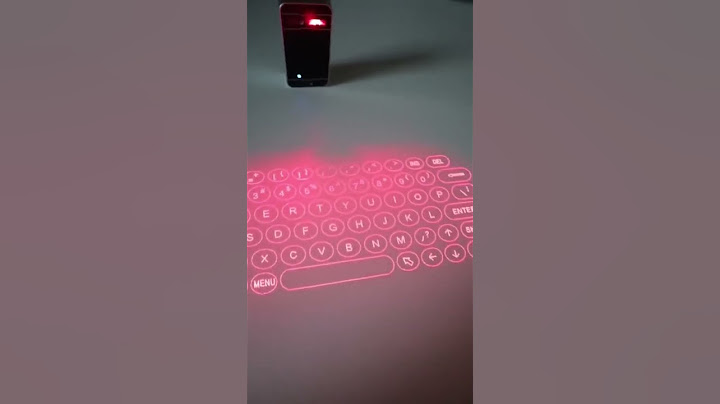 🎮⌨️ Experience Futuristic Typing with our Projection Keyboard!