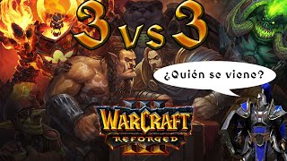 Warcraft 3 Reforged Ranked 2024 // 3vs3 - Heroes taberneros