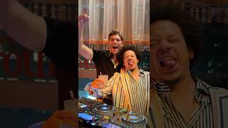 #KyleCooke and #EricAndré behind the decks at the NYC premiere of #LittleBrother