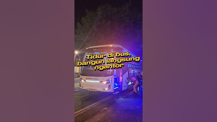 Naik sleeper jam 9 malam dari Surabaya, paginya ngantor di Jakarta. #mutiaraexpress #sleeperbus