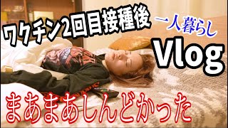 【備えあれば憂いなし】ワクチン2回目接種後Vlog 〜一人暮らしwith犬〜