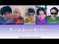 |VIETSUB/ROMAJI| LYRICS COLOR CODED 「Breakdown Anthem」 SUPER★DRAGON