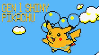 LIVE GEN 1 SHINY STARTER PIKACHU AFTER 2259 SRs