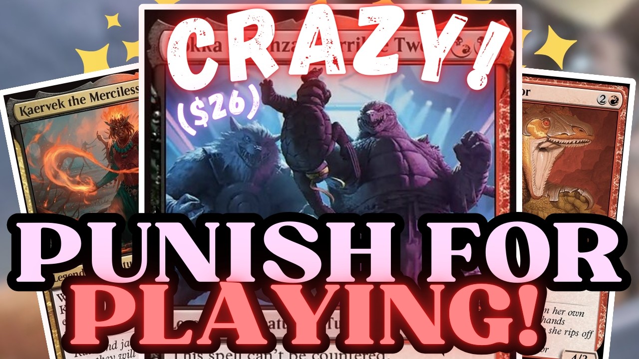 Tokka and Rahzar, Terrible Twos PUNISES for FUN! Magic: the gathering TMNT