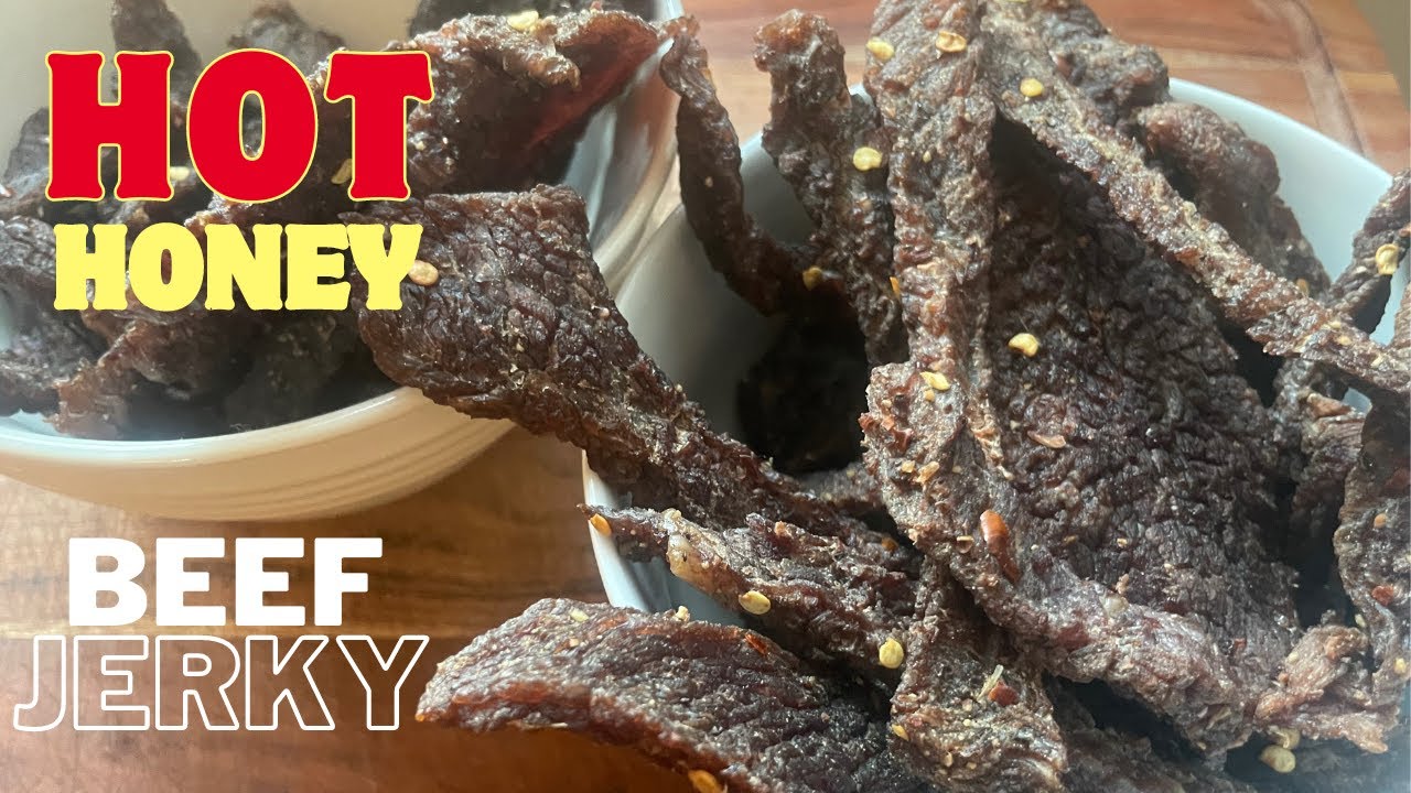 Hot Honey Beef Jerky SWEET 🍯 & HEAT🌶 Recipe and Taste Test YouTube