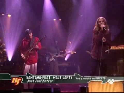 Santana ''Just to feel Better'' live performance.