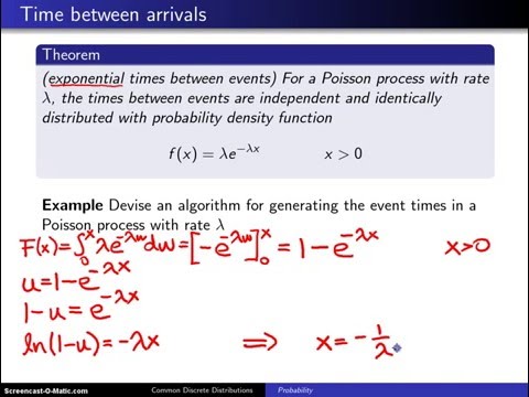 Poisson process time