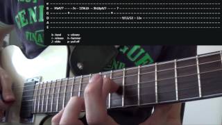 Video thumbnail of "Thompson - Samo Je Ljubav Tajna Dvaju Svjetova (Guitar solo cover i lekcija)+ tabovi NOVO"