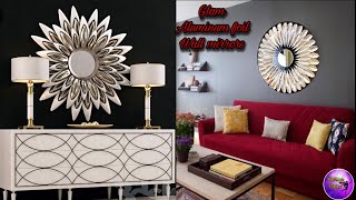 ❣️Glam Aluminum foil wall mirrors ❣️| decorating | crafting | craft ideas | Fashion pixies