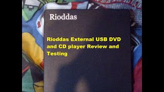 Rioddas External USB DVD and CD Player Review