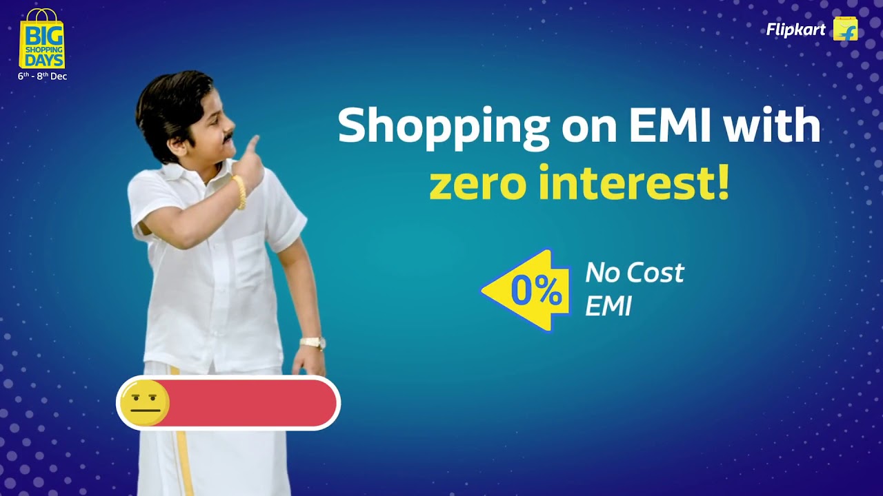 Big Shopping Days in Flipkart zero EMI YouTube
