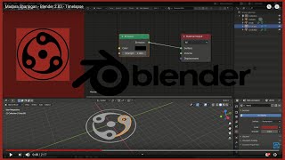 Madara Sharingan - Blender 2.83 - Timelapse screenshot 5