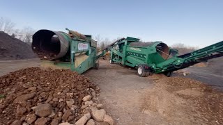 Screening Dirt and Crushing Rock