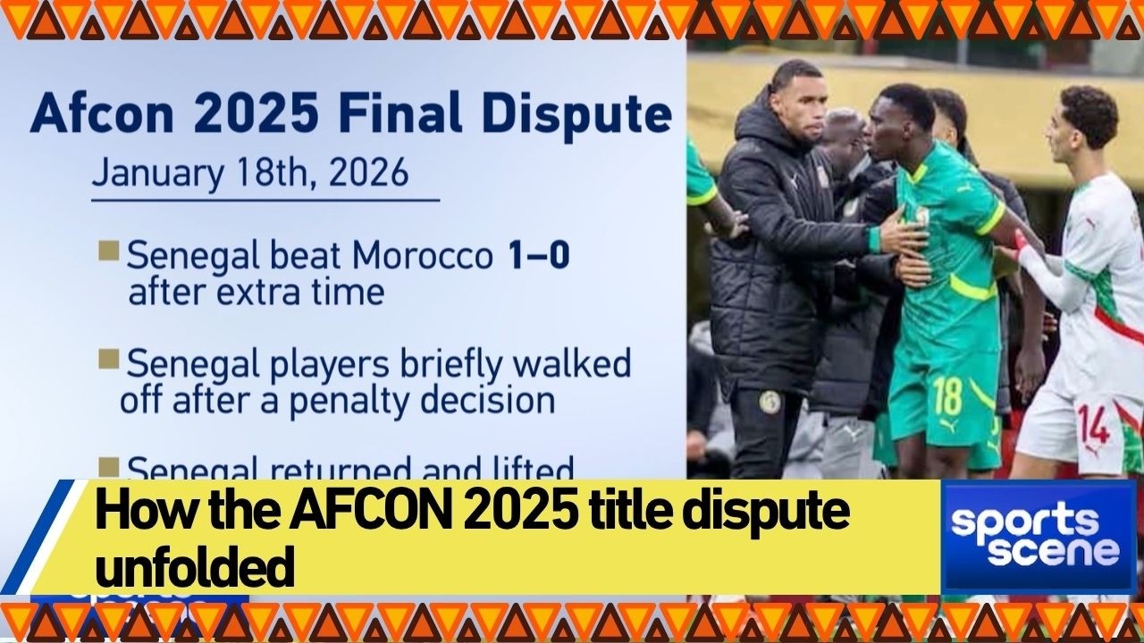 How the AFCON 2025 title dispute unfolded