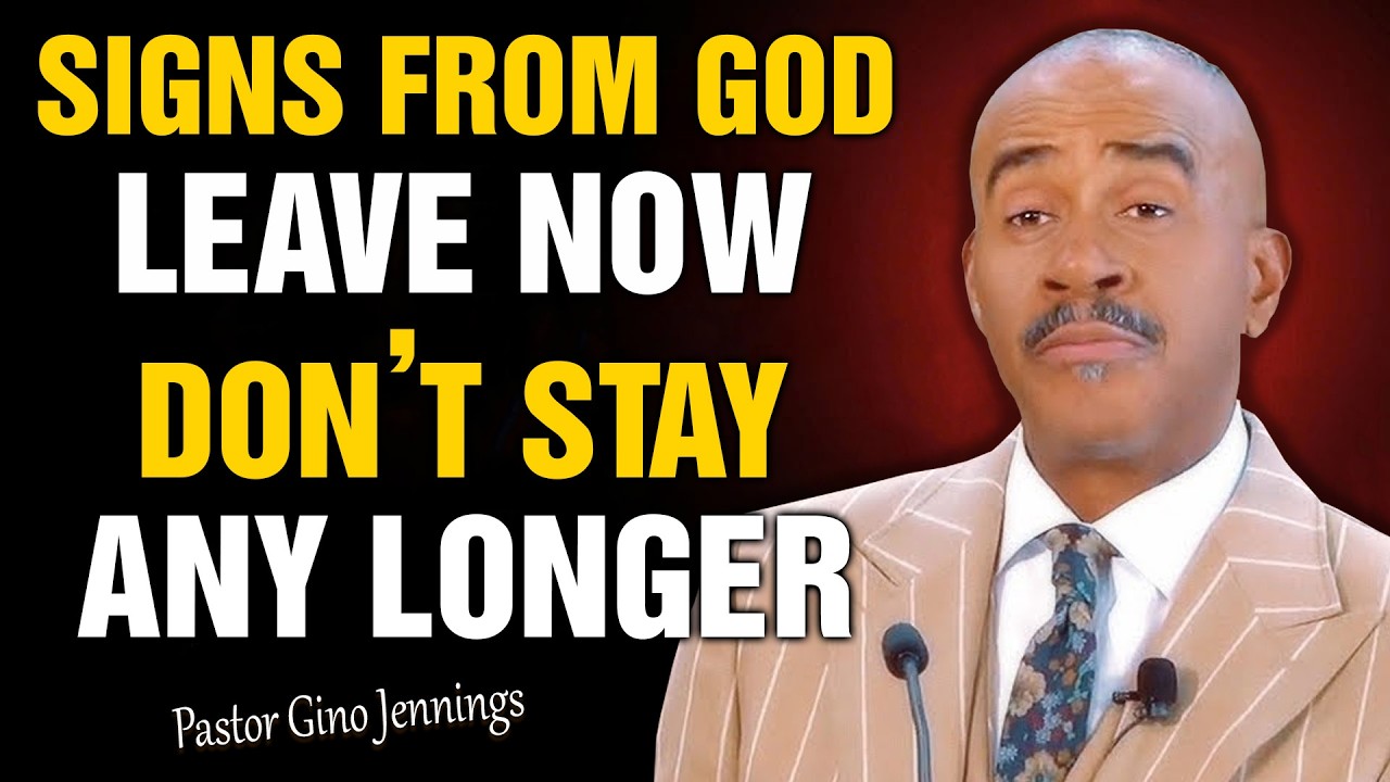Signs God Wants You To Leave A Place Immediately! (And Why You Should Too) | Pastor Gino Jennings