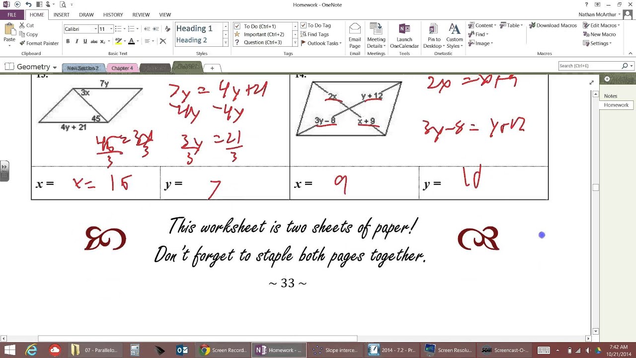 2.2.2 geometry homework answers